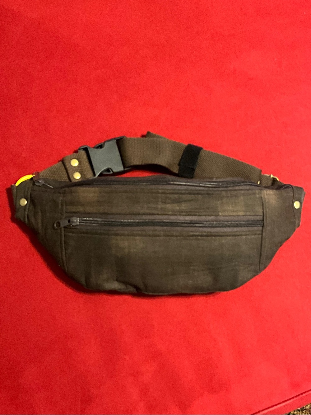 Brown Waist Bag Belt Pack